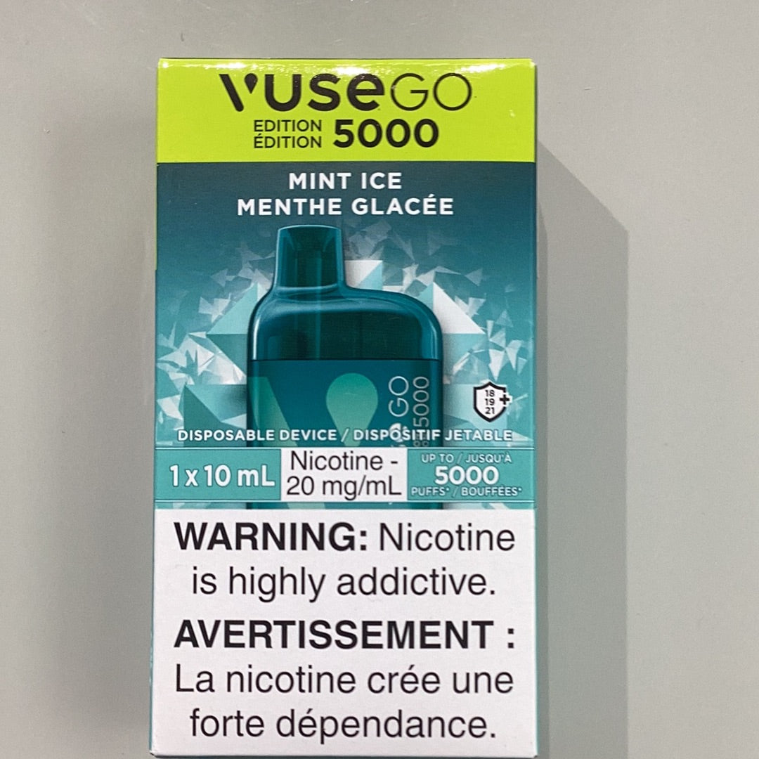 Vuse GO 5000 Mint Ice 10ml/20mg