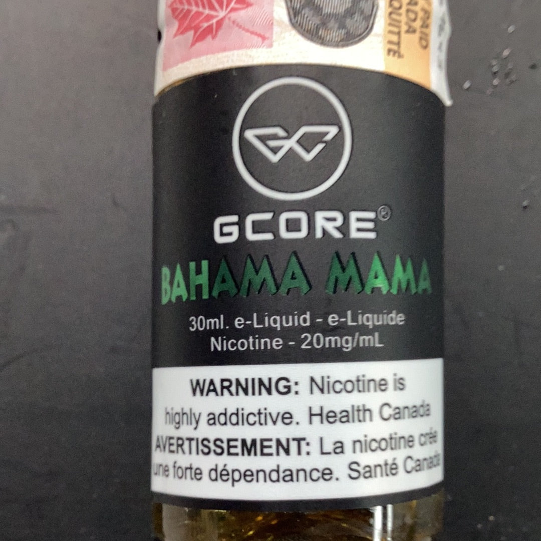 GCore Bahama Mama  E-Liquid 30ml/20 mg