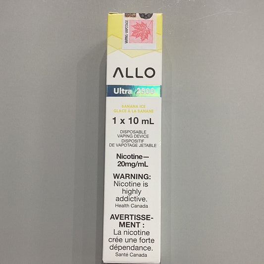 Allo Ultra 2500 Banana Ice (20mg/20ml)