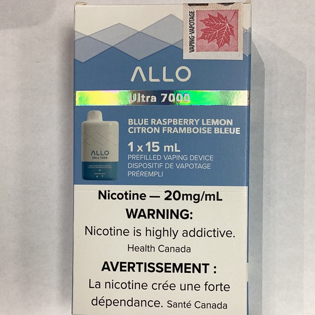 Allo Ultra 7000 Blue Rasperry Lemon (20mg/15ml)