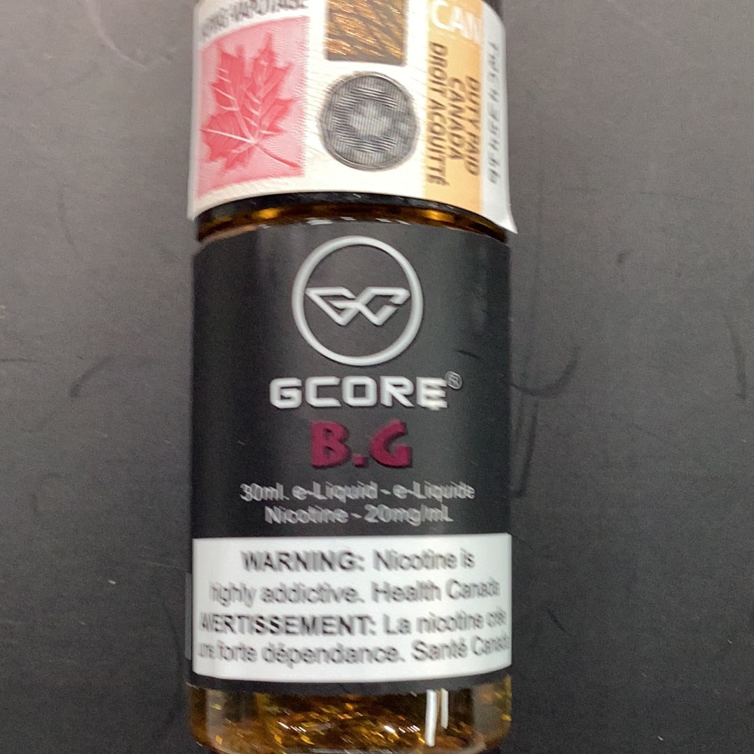 GCore B.G.  E-Liquid 30ml/20 mg