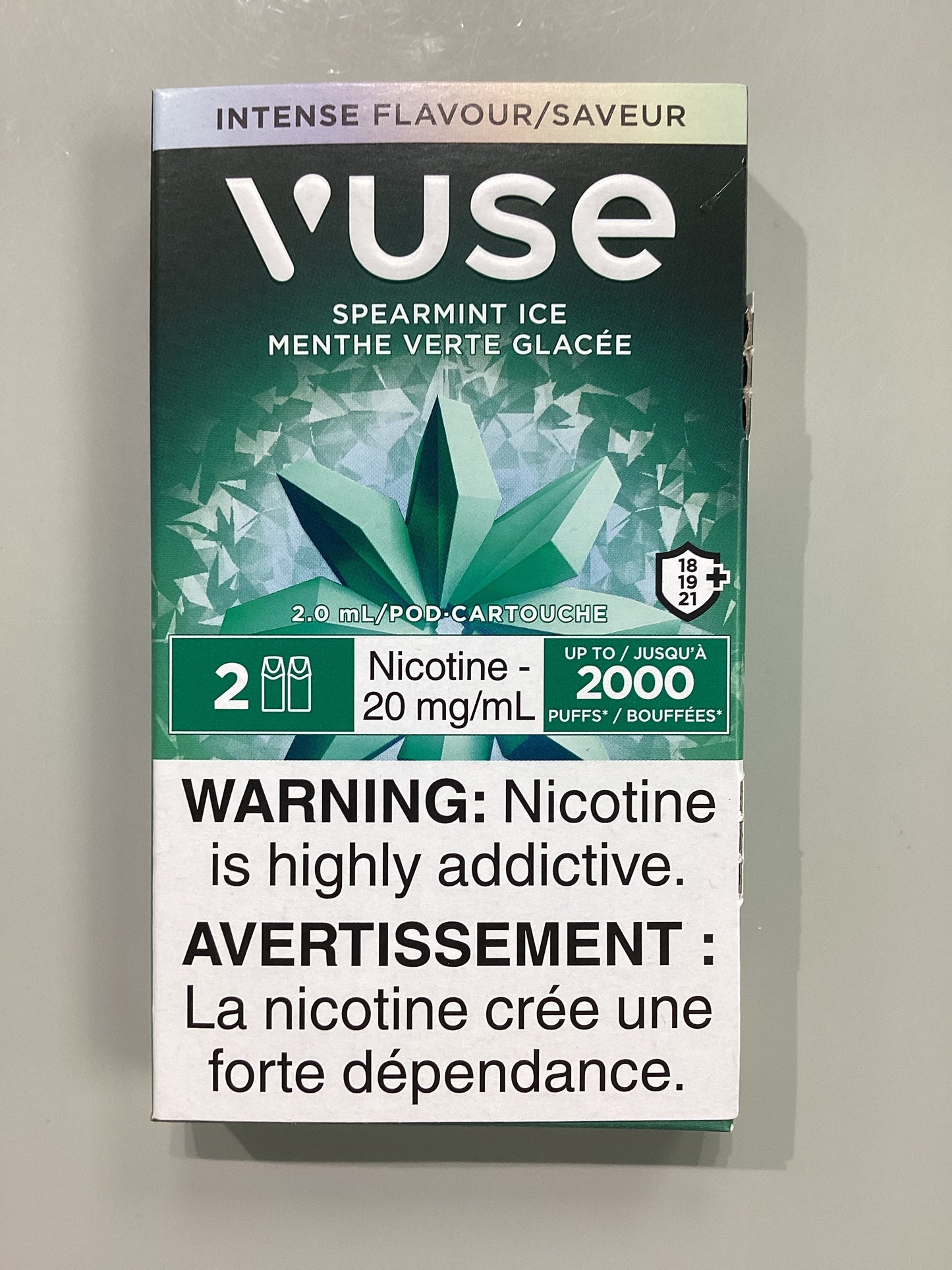 Vuse ePod Spearmint intense