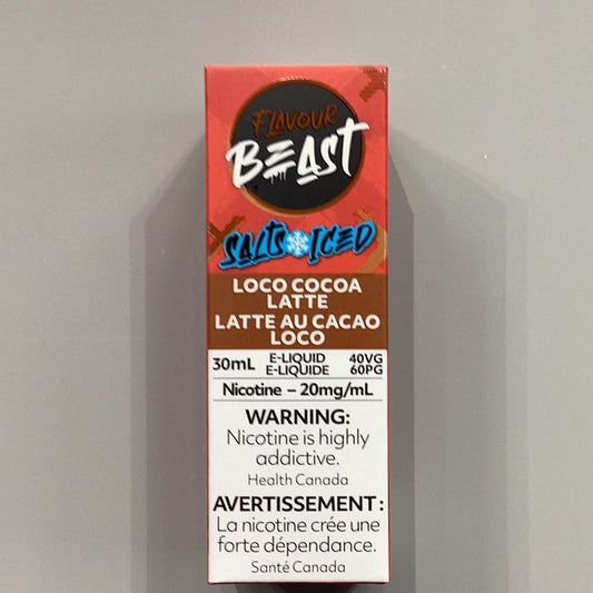 Flavour Beast Loco Cocoa Iced Salts E-Liquid 30ml/20mg