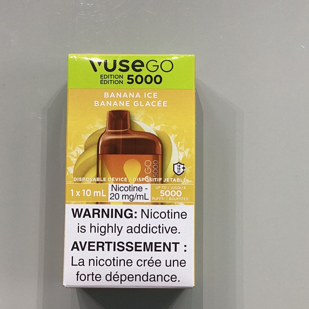 Vuse GO 5000 Banana Ice 10ml/20mg