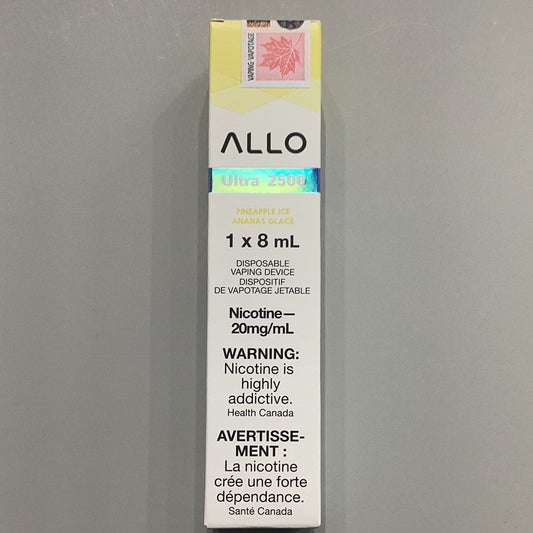 Allo Ultra 2500 Pineapple Ice (20mg/8ml)