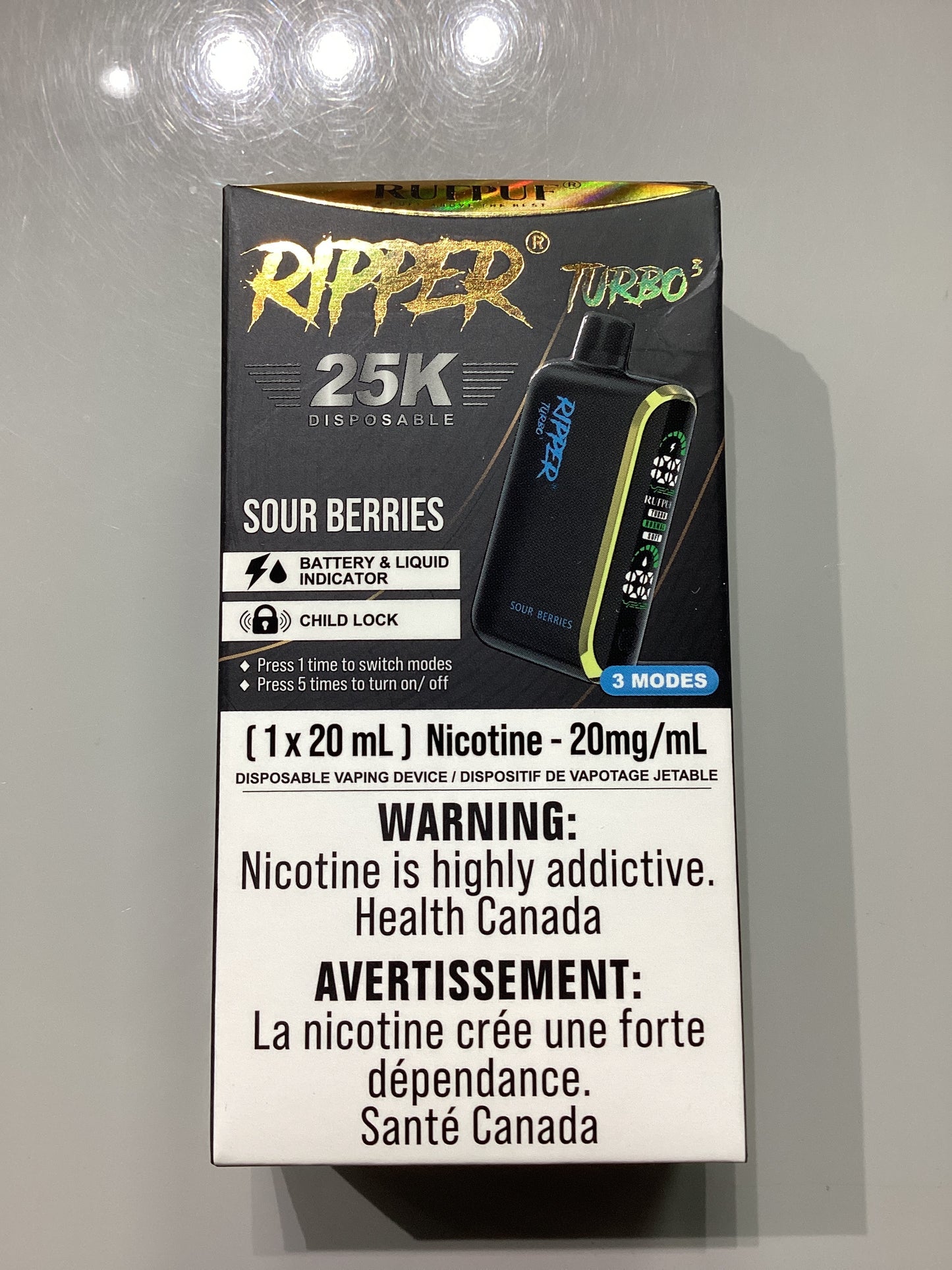 Ripper Turbo 3 25K Sour Berries