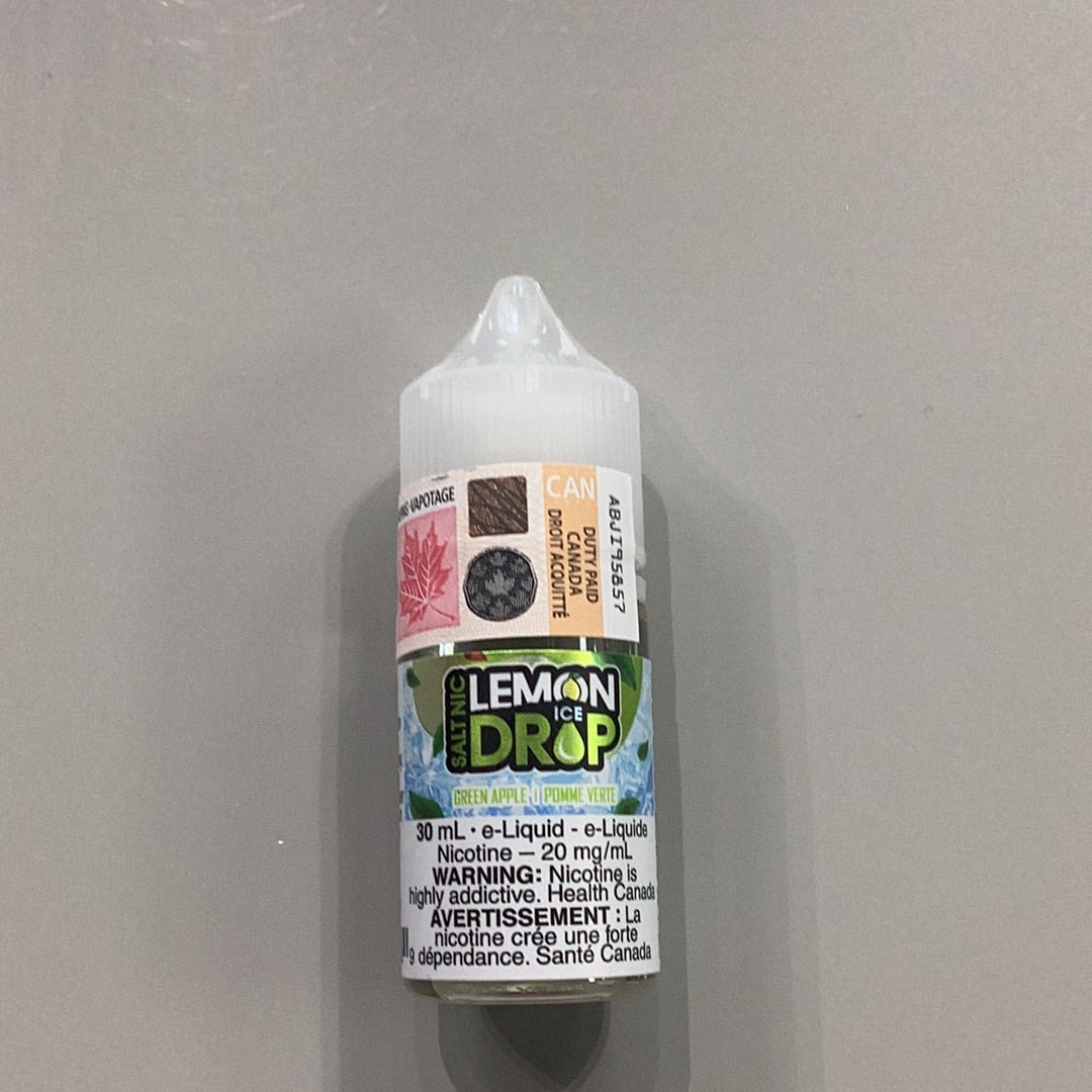 Lemon Drop Salt Nic Green Apple Ice (20mg/30ml)