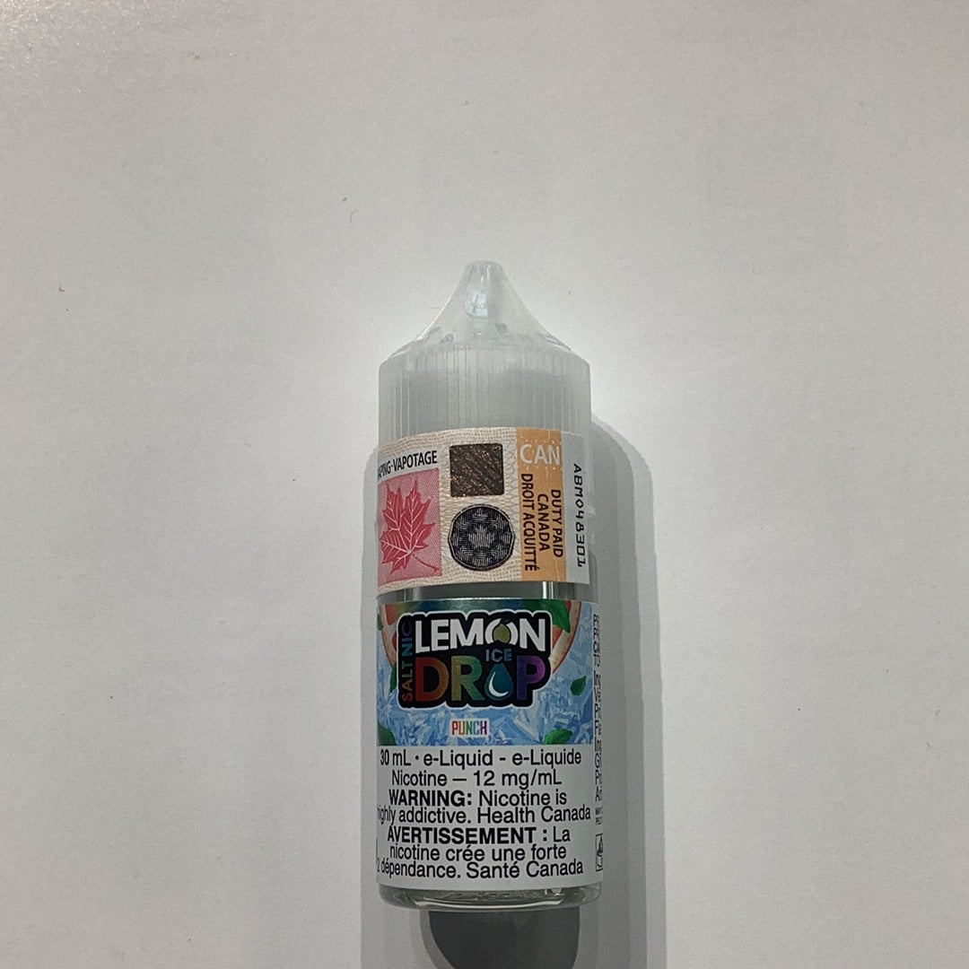 Lemon Drop Salt Nic Punch Ice (12mg/30ml)