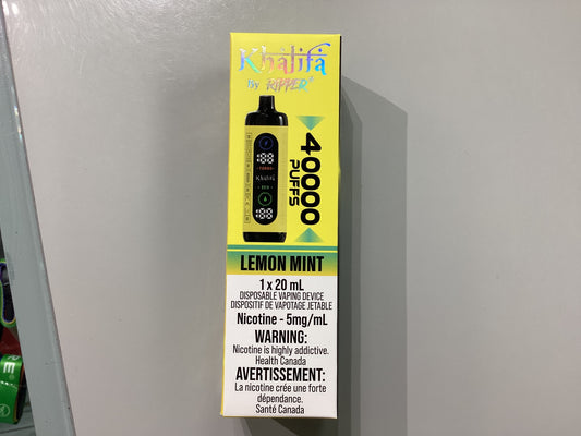 Ripper Khalifa Lemon Mint 40K 5MG/20ml