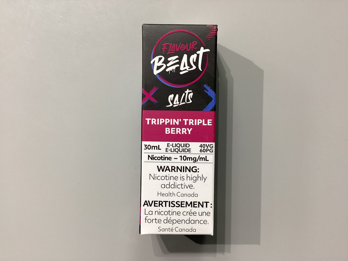 Flavour Beast Trippin Triple Berry Salts E-Liquid 30ml/10mg