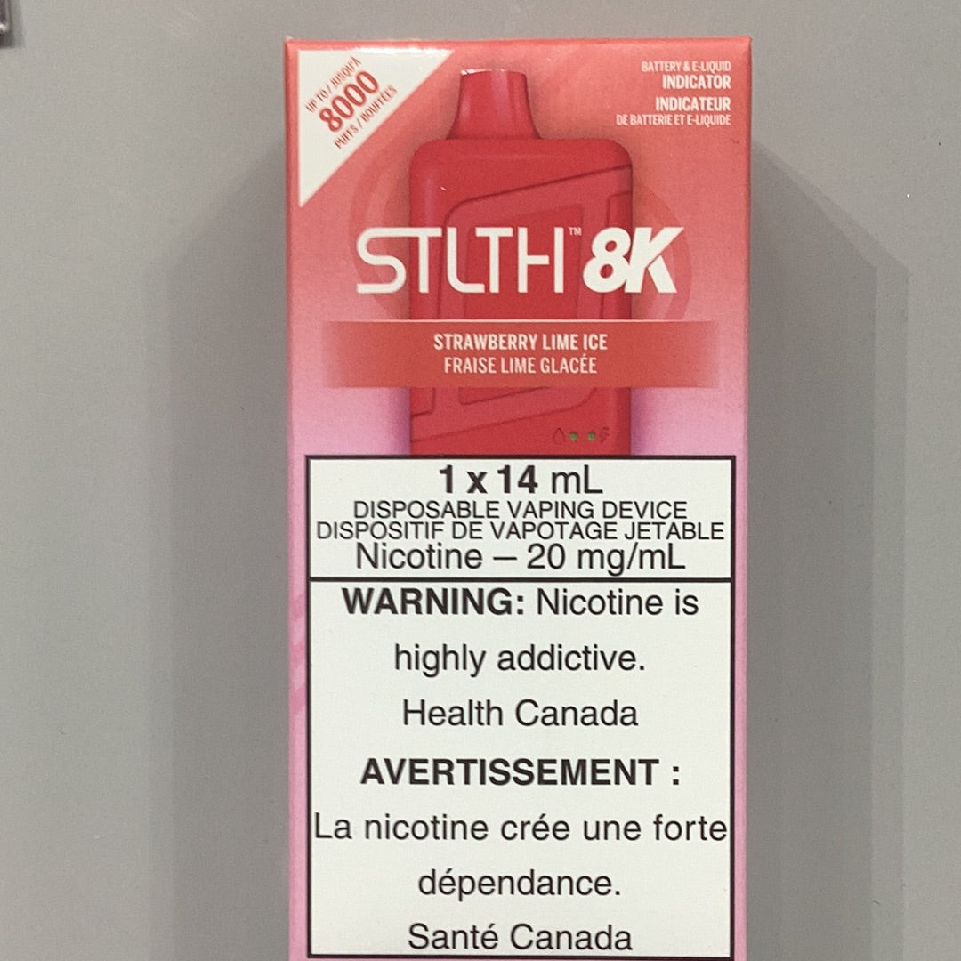 STLTH 8k Strawberry Lime Ice