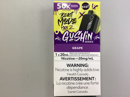 Beast Mode Max2 50k Gushin Grape