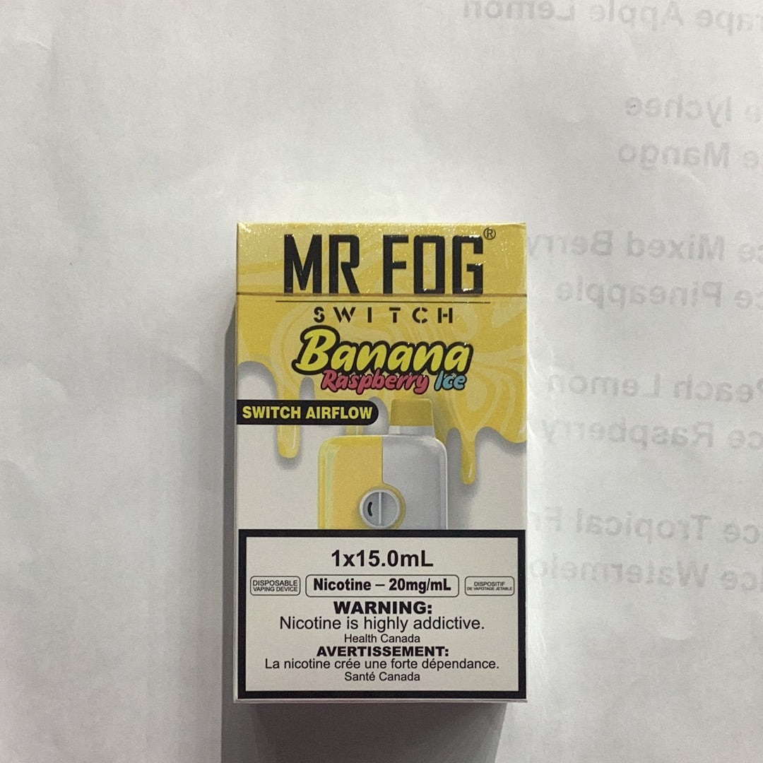 Mr. Fog SWITCH Banana Raspberry Ice