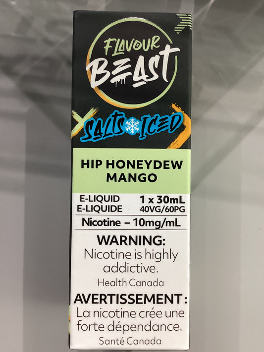 Flavour Beast Hip Honeydew Mango Iced Salts E-Liquid 30ml/10mg