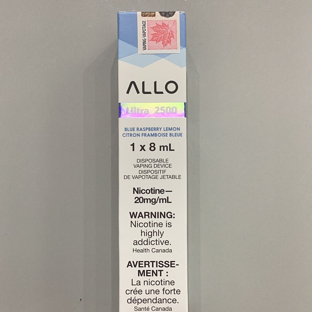 Allo Ultra 2500 Blue Raspberry Lemon (20mg/8ml)