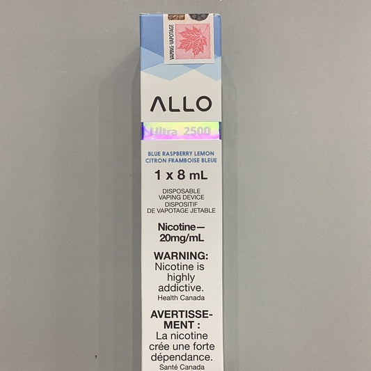 Allo Ultra 2500 Blue Raspberry Lemon (20mg/8ml)