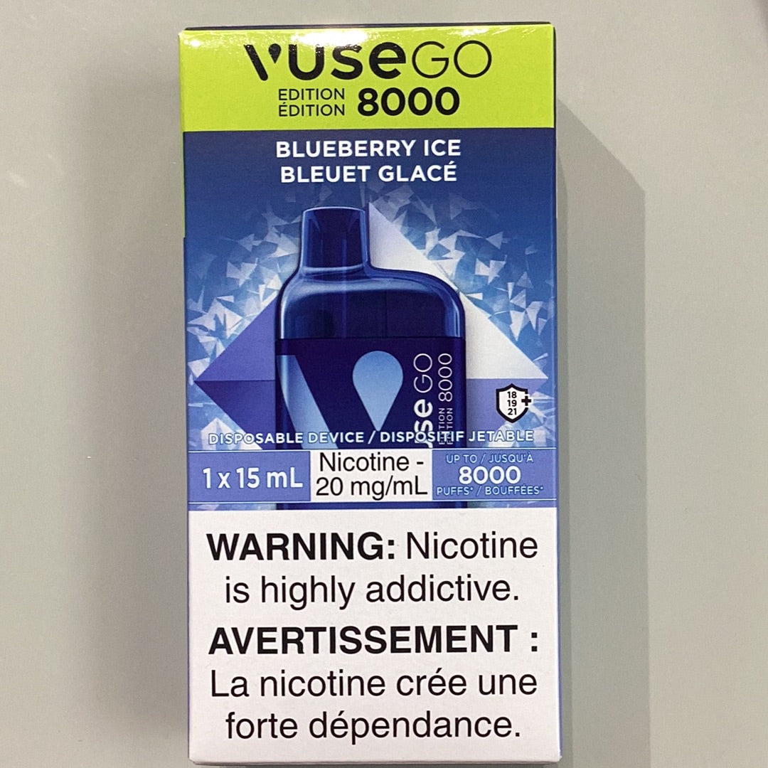 Vuse Blueberry Ice 8K