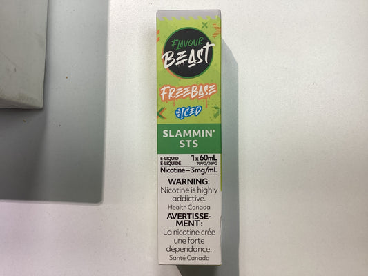 Flavour Beast Slammin STS IcedE-Liquid 60ml/3mg