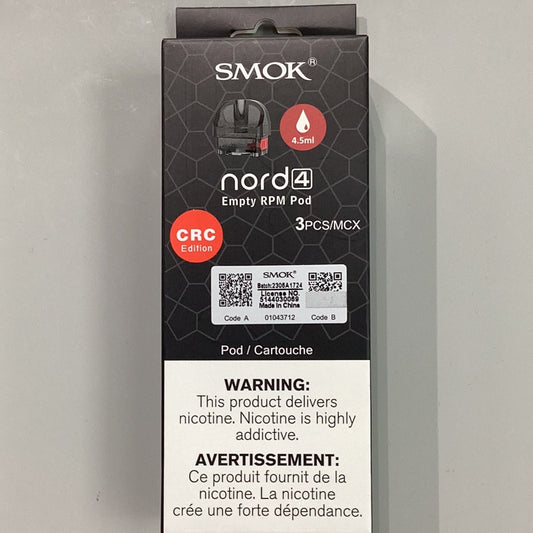 SMOK nord 4 Empty RPM pod 4.5ml