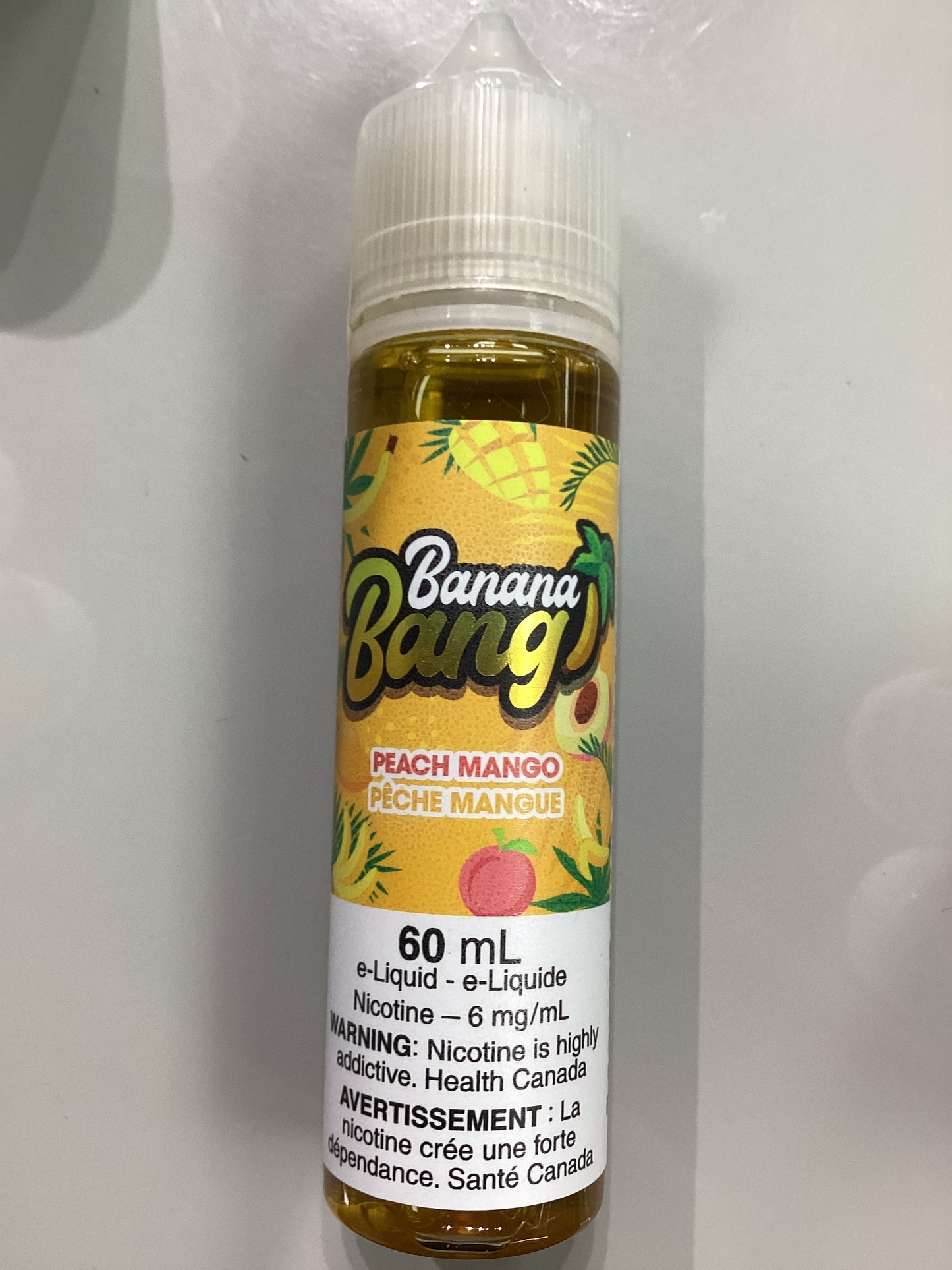 Banana Bang Peach Mango E-liquid 6mg