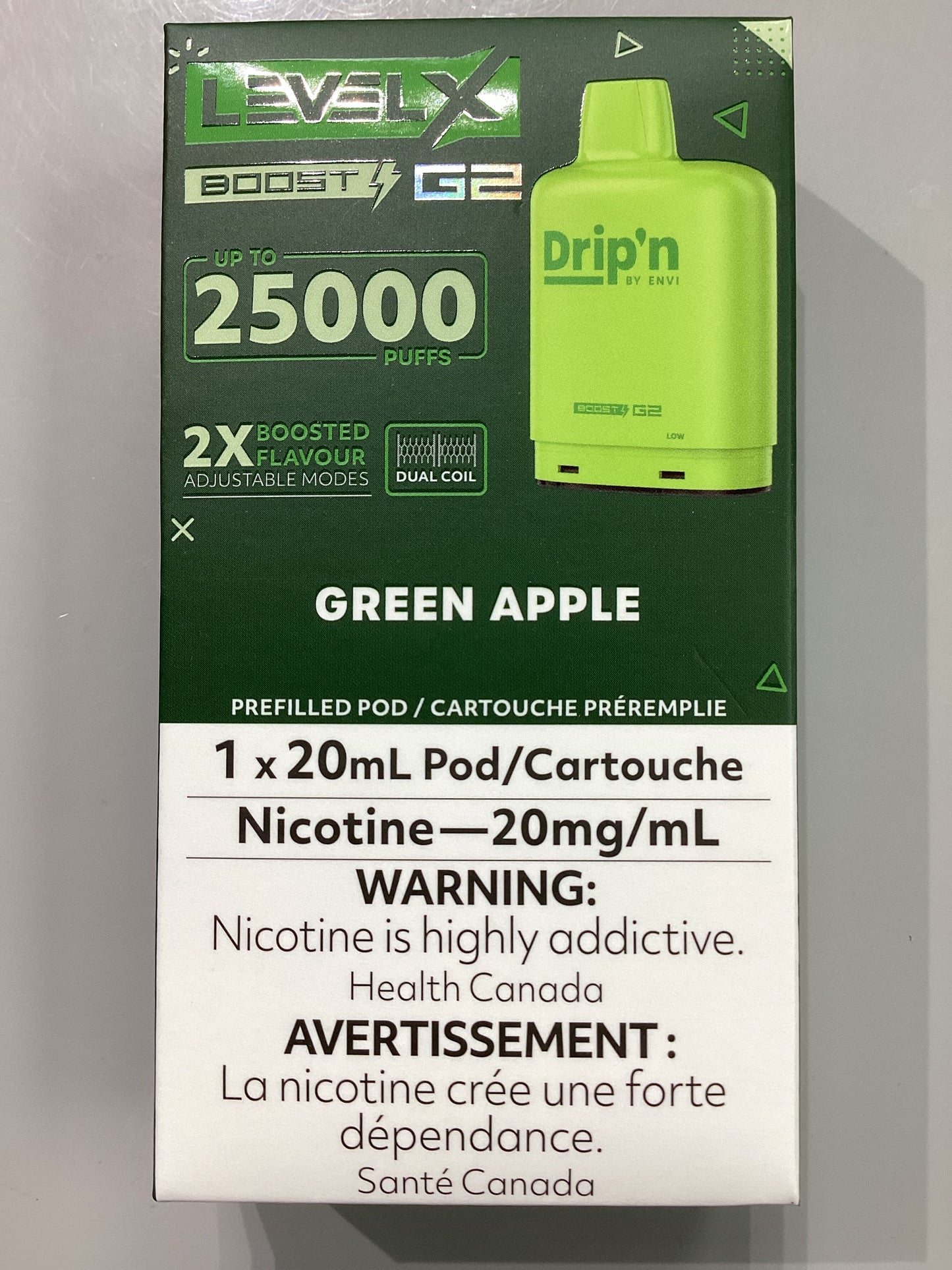 Drip’n Level X 25K Pod Green Apple