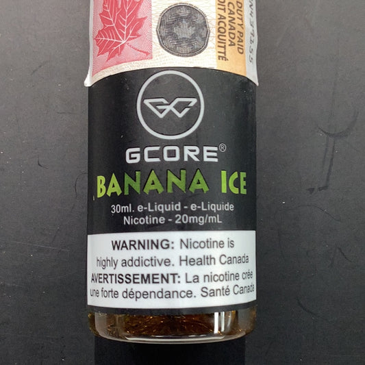 GCore Banana Ice  E-Liquid 30ml/20 mg