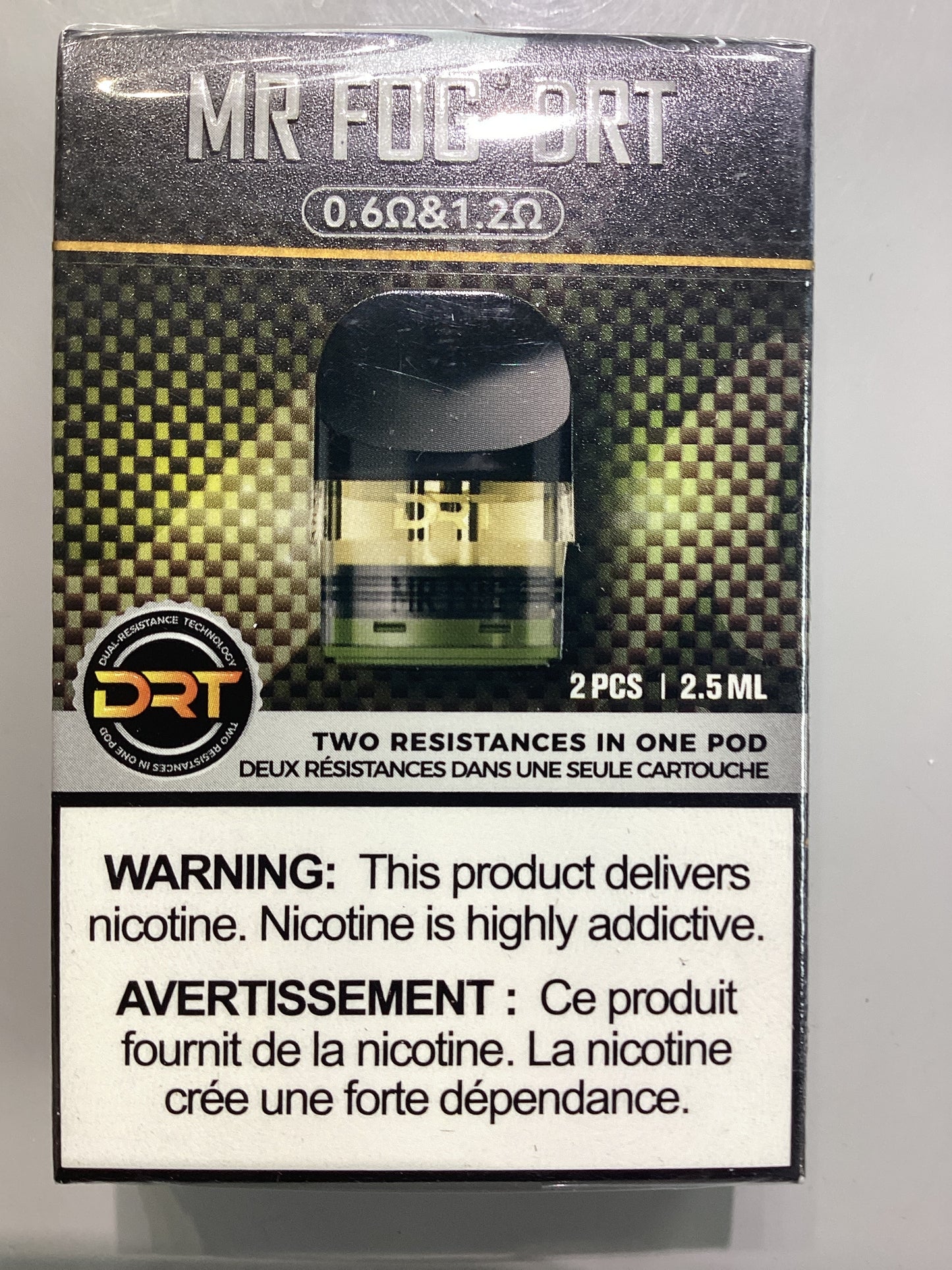 Mr Fog DRT pod 0.6 & 1.2 ohm