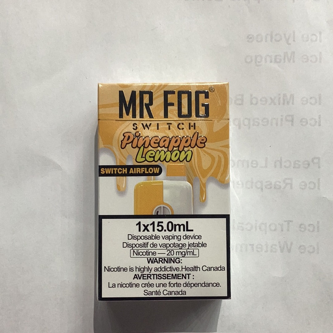 Mr. Fog SWITCH Pineapple Lemon