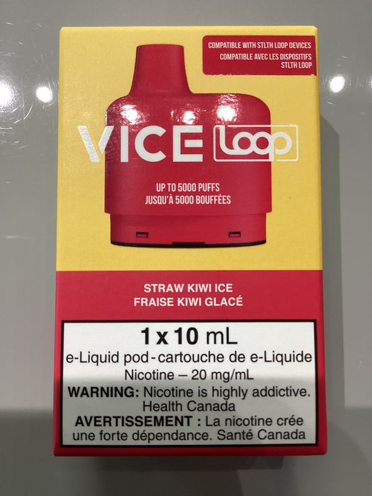 Vice loop Straw kiwi ice