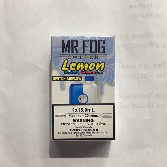 Mr. Fog Switch Lemon Blueberry Raspberry Ice