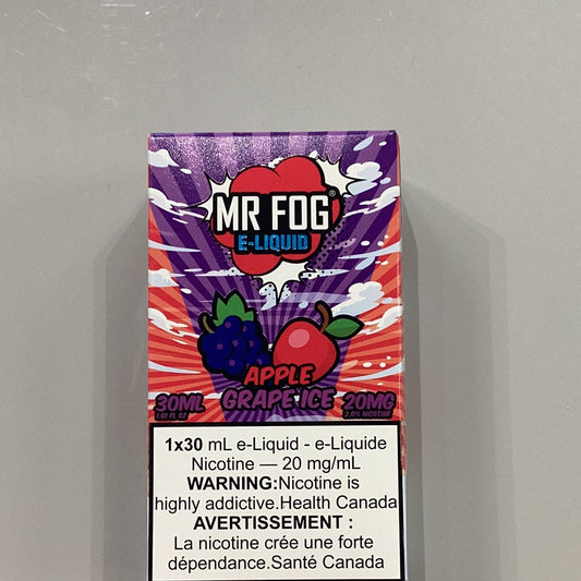 Mr Fog E Liquid Apple Grape Ice