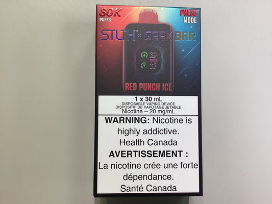 STLTH x Geek Bar 80K Red Punch Ice