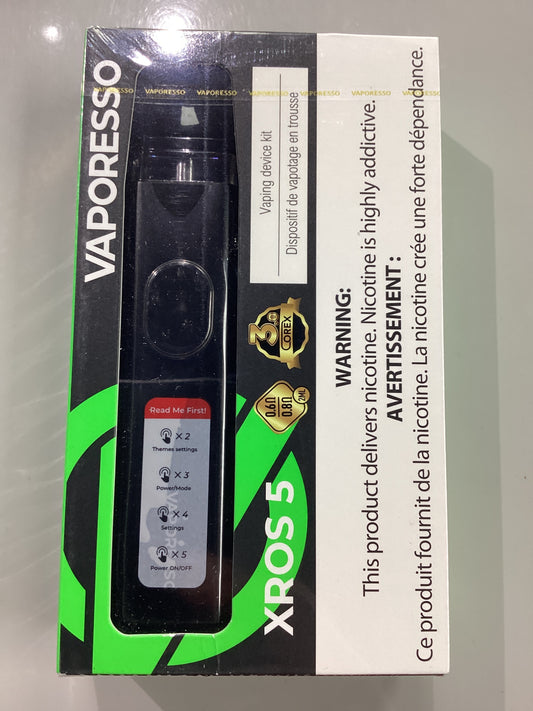 VAPORESSO XROS 5 - Cosmic Black