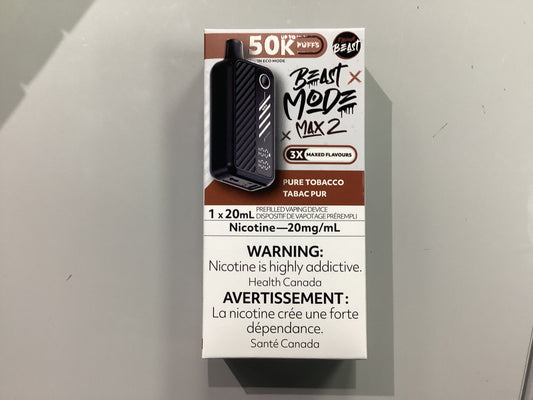 Flavour Beast MAx2 50K Pure Tobacco