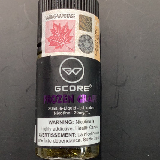 GCore Frozen Grape E-Liquid 30ml/20mg