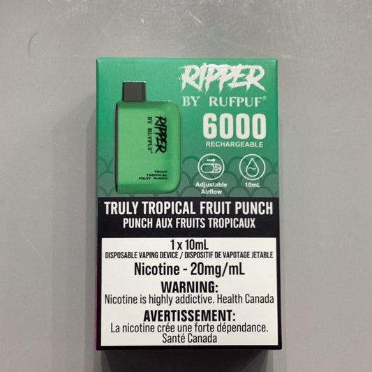 Ripper 6000 Truly Tropical Fruit Punch