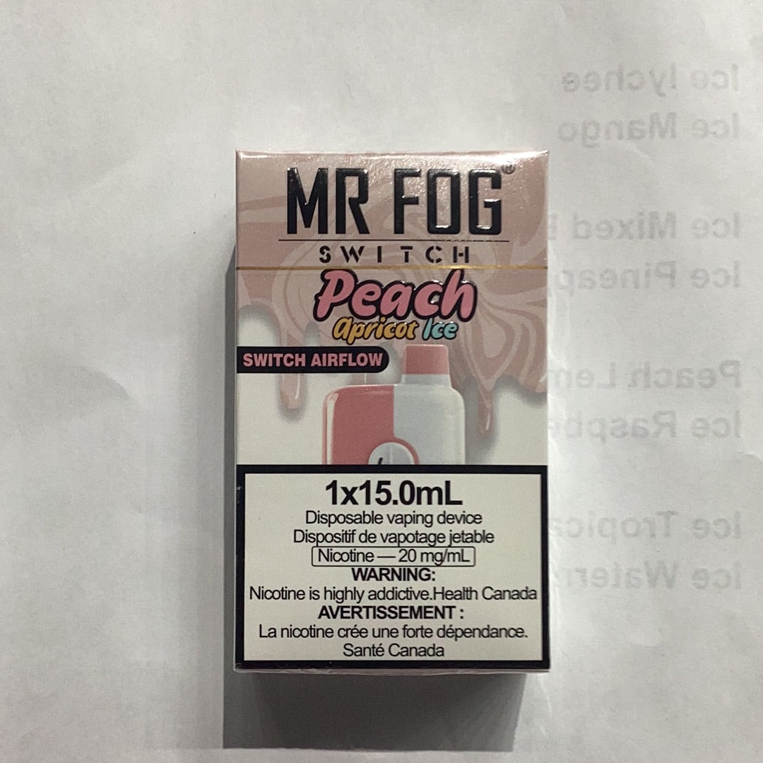 Mr. Fog Switch Peach Apricot Ice