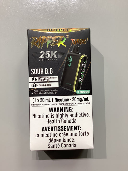 Ripper Turbo 3 25K Sour B.G