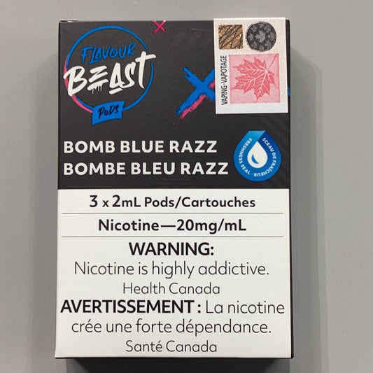 Flavour Beast Pod Bomb Blue Razz (3x2ml)