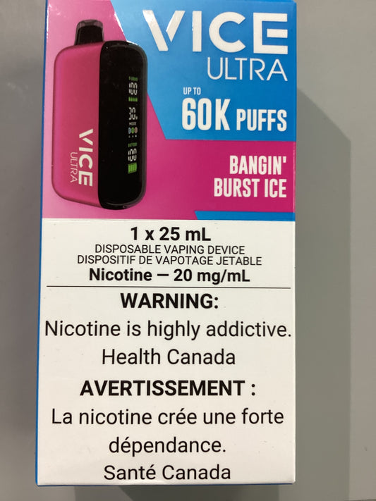 Vice Ultra Bangin Burst Ice 60k