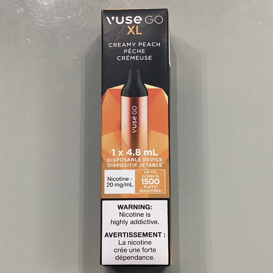 Vuse GO XL Creamy Peach (4.8ml)