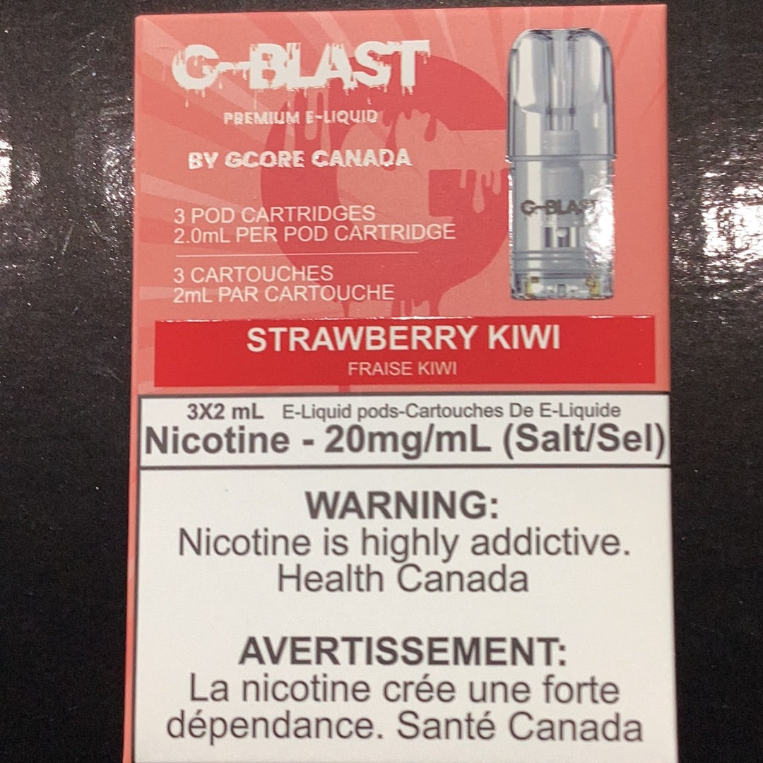 G-Blast Strawberry Kiwi pods (3x2ml)