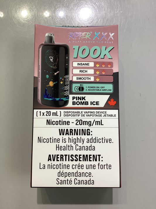 Ripper XXX 100k Pink Bomb Ice