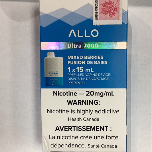 Allo Ultra 7000 Mixed Berries (20mg/15ml)