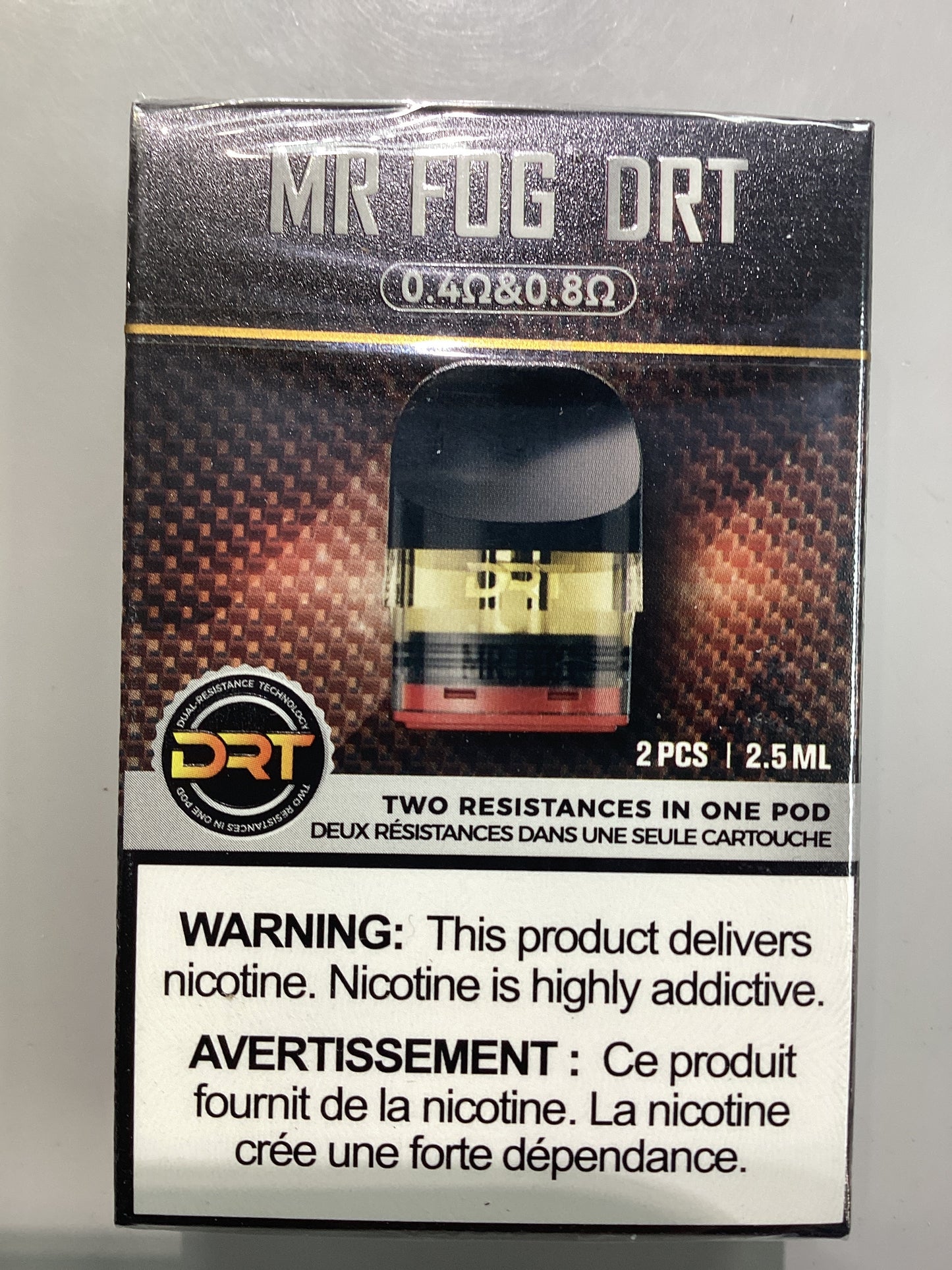 Mr Fog DRT pod 0.4 & 0.8 ohm