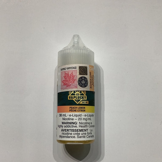 Peach Lemon VAPLUCKY Salt Nic 20/mg 30ml