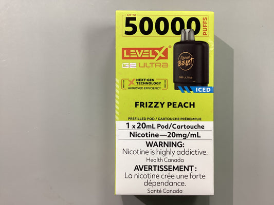FB level X Ultra G2 Pod Frizzy Peach Iced