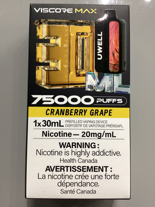 UWELL Viscore Max 75k Cranberry Grape
