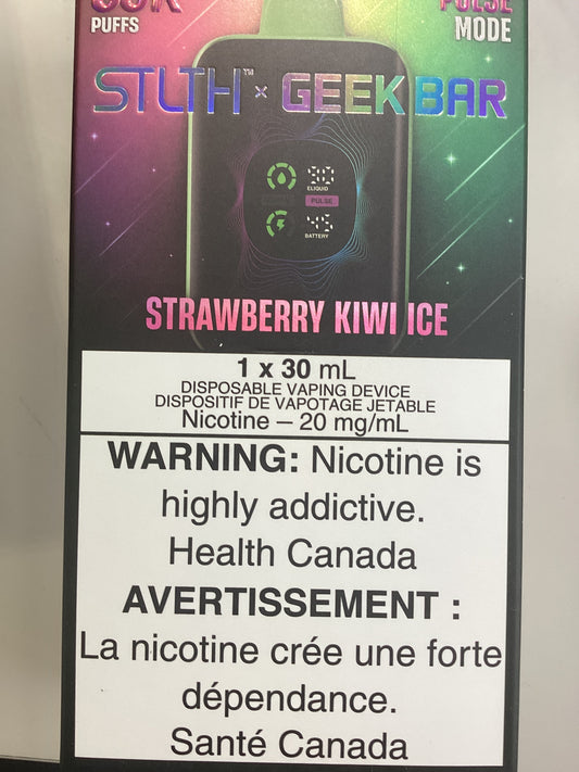 STLTH x Geek Bar 80K Strawberry Kiwi Ice