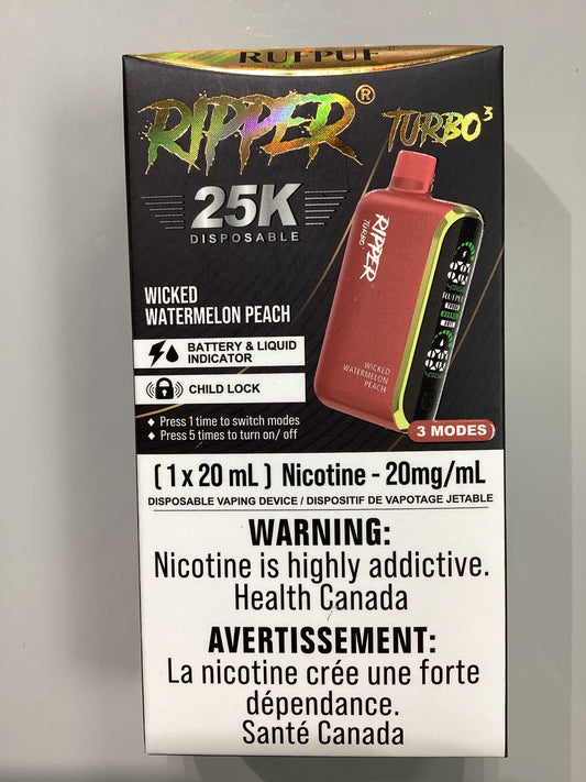 Ripper Turbo 3 25K Wicked Watermelon Peach Ice